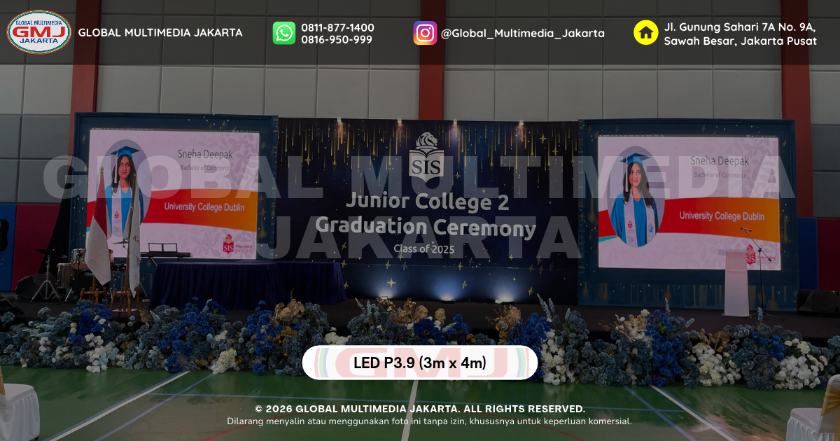 Junior college 2 graduation ceremony - sis